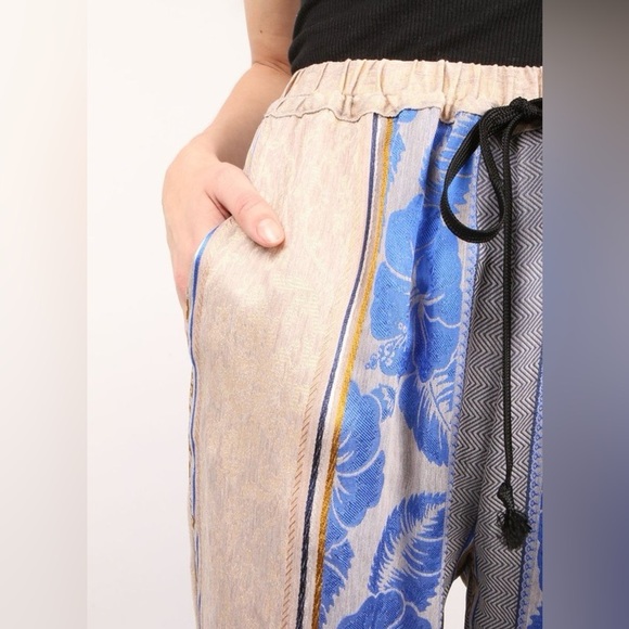 FORTE FORTE Saint Barth Jacquard Pull-On Jogger Pants - Picture 5 of 13